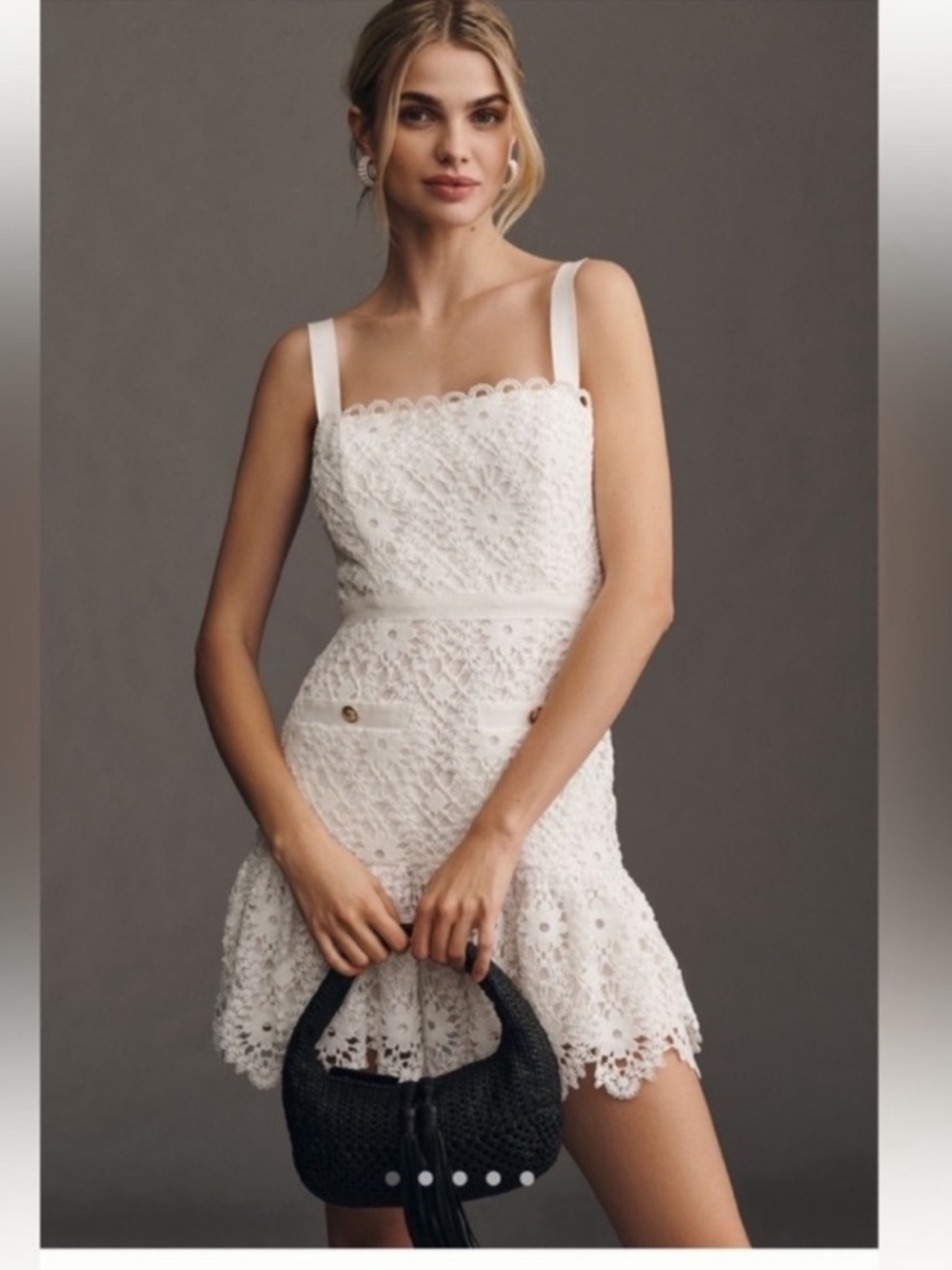 NWT Saylor Verena Lace Mini
Dress Sz Small